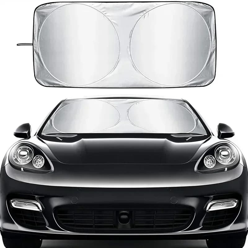 Parasole per Parabrezza Auto, Protezione UV, Accessorio Auto Pieghevole, Copertura per Finestrini Auto