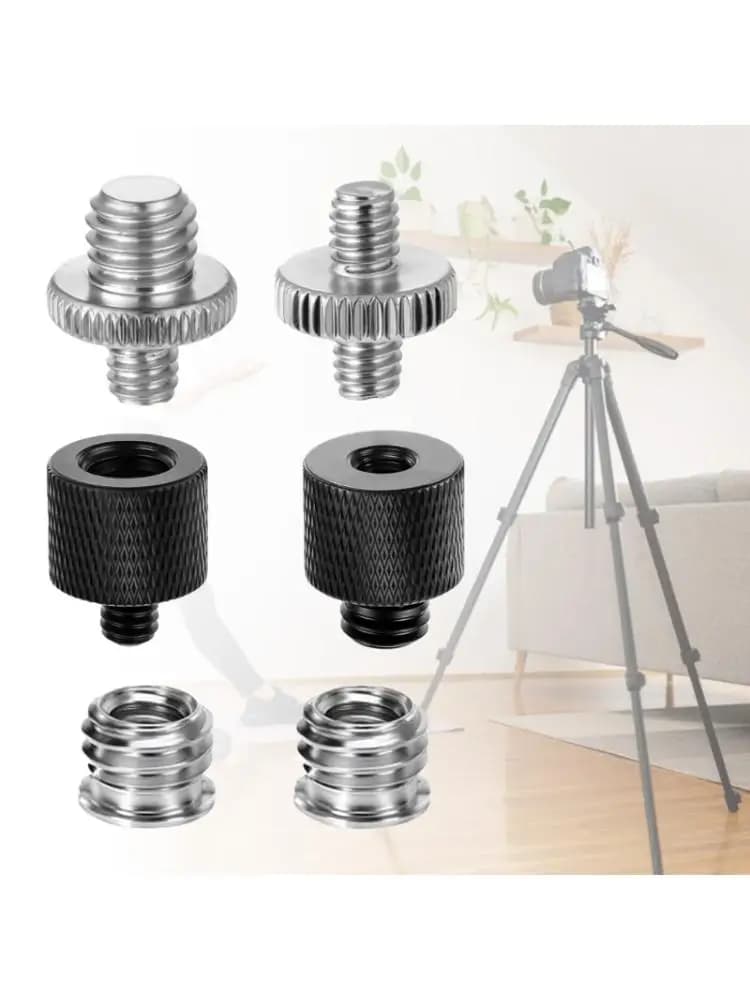 Convertitori filo per treppiedi in metallo resistenza per illuminazione fotografica e accessori per supporti per