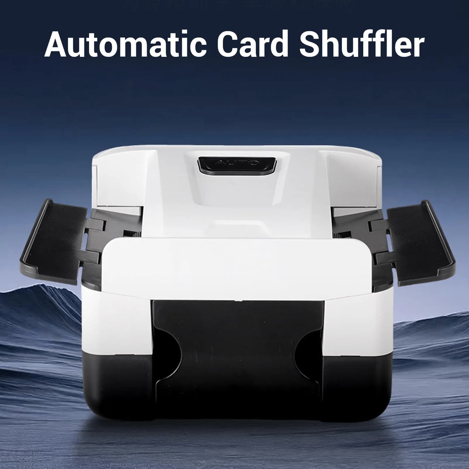 Mescolatore Automatico di Carte Silenzioso, Portatile e Ricaricabile, Macchina Elettrica per Mescolare Carte da Gioco per Viaggi e Riunioni Familiari