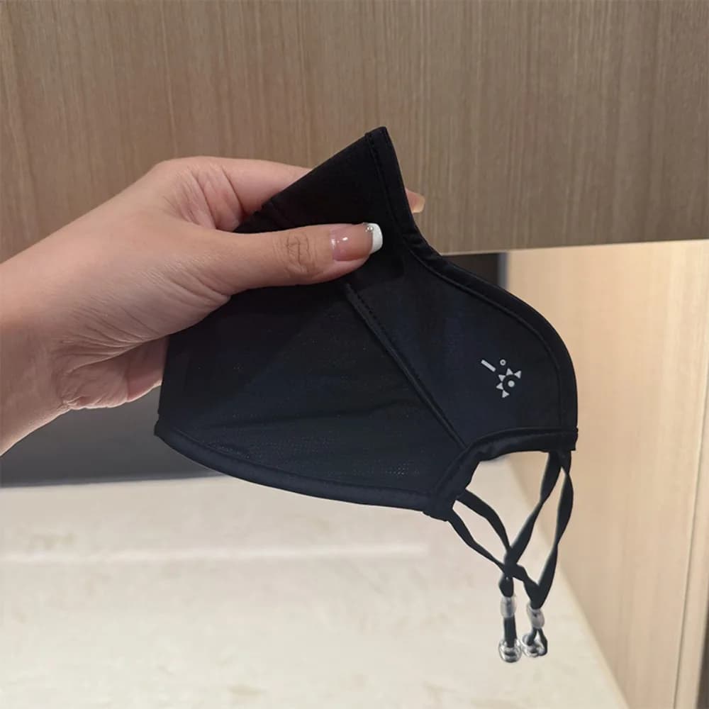 Lightweight Reusable UV Face Mask Summer Breathable Cycling Wind Shield Washable Thin Cover Fishing Face Mask Riding