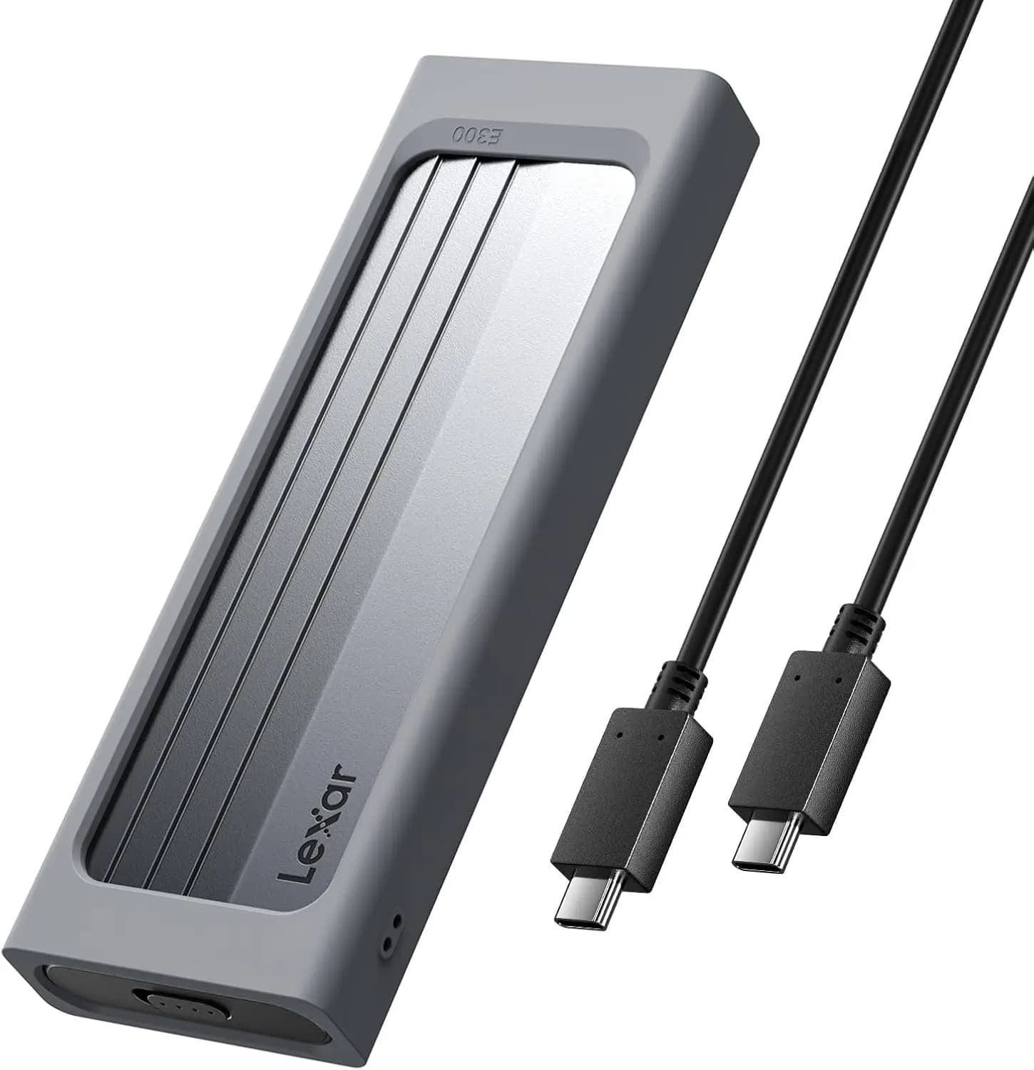 Box esterno USB 3.2 Gen 2 per SSD NVMe, lettore esterno da 10 Gbps, senza attrezzi, supporta chiavi M/B+M e SSD 2230-2280 fino a 4 TB