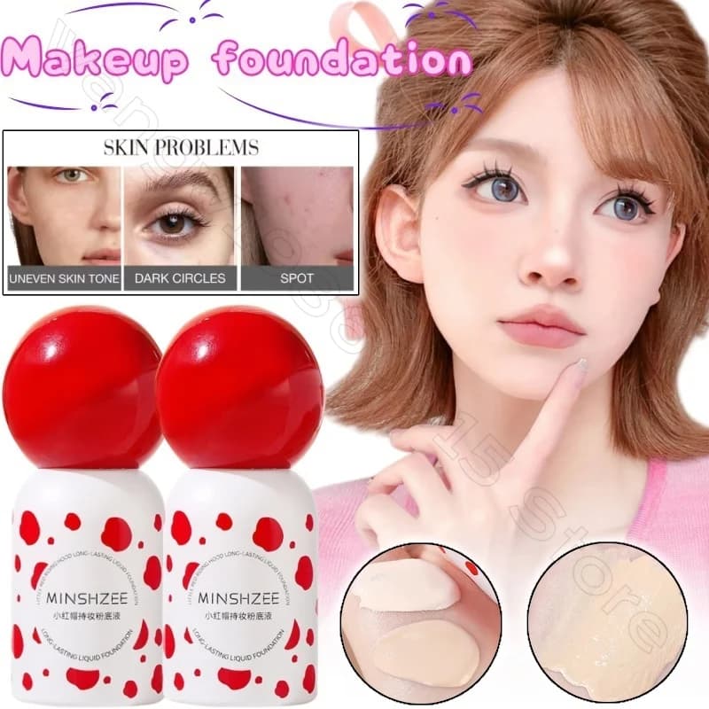 Fondotinta per trucco Little Red Riding Hood Correttore da 30 ml per molto tempo senza togliere il trucco Fondotinta controllato da olio
