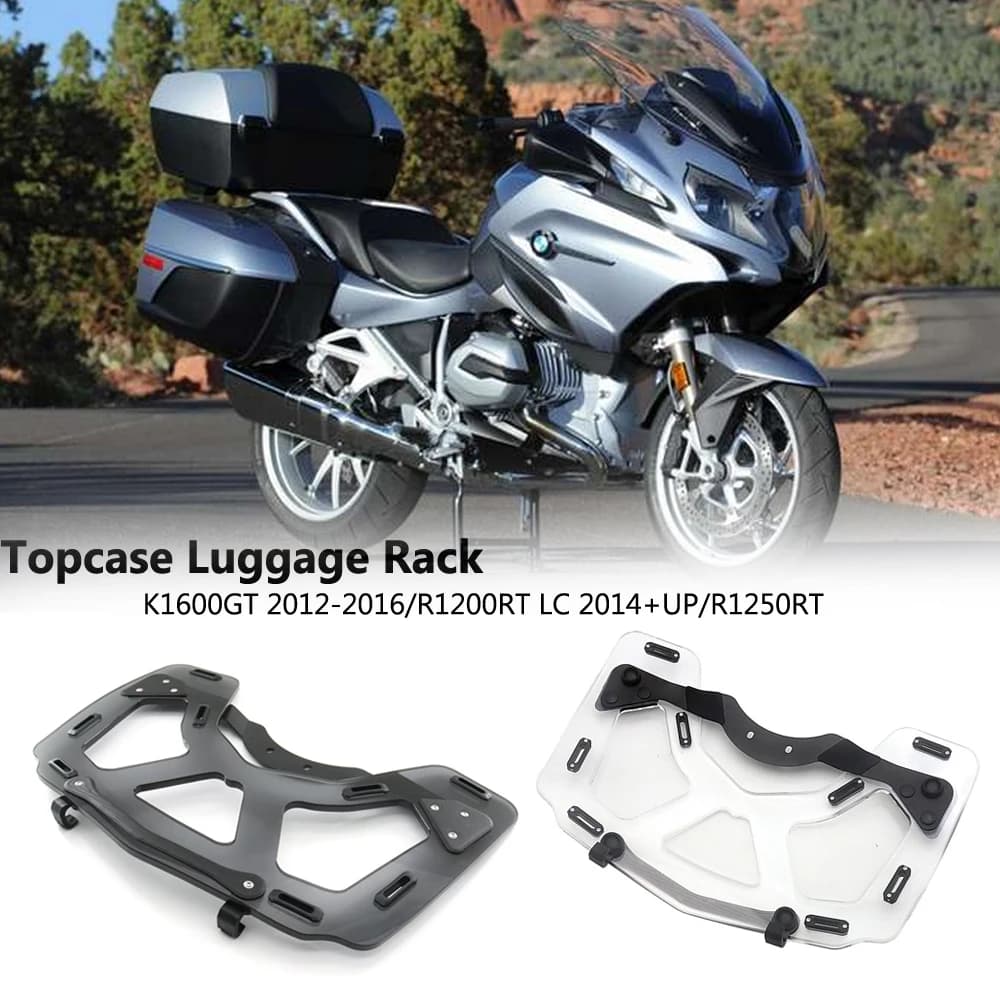 Per BMW K 1600 GT 2012-2016 R 1200 RT LC 2014-up R1250RT Top Case Ringhiera Bagagli Ringhiera Posteriore Portapacchi Supporto Porte Bagagage