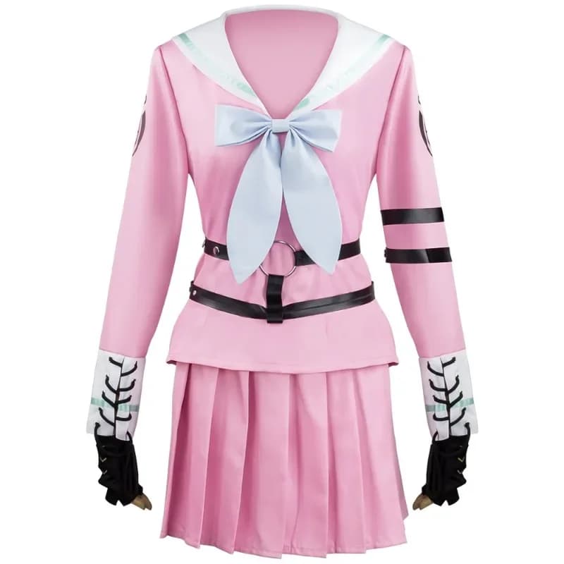 Gioco Danganronpa Costume Cosplay Iruma Miu Cos Abiti Donna Uniformi JK per Eventi a tema festa di Halloween Anime Cons