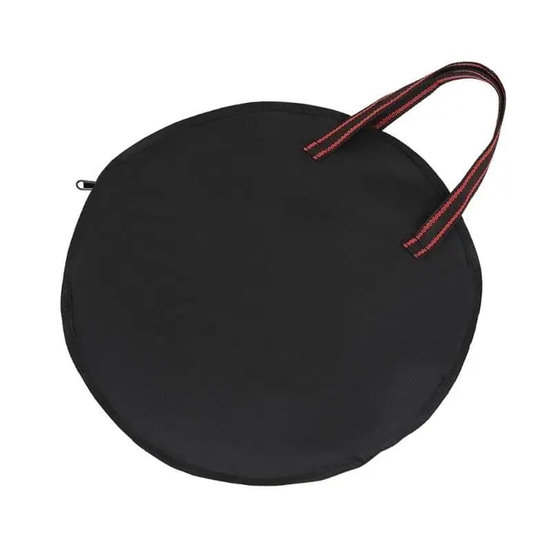 Borsa per tamburo muto in tessuto Oxford con cerniere, custodia silenziosa per pad da batteria, borsa ricambio per rullante, borsa da trasporto per clip per libri musicali