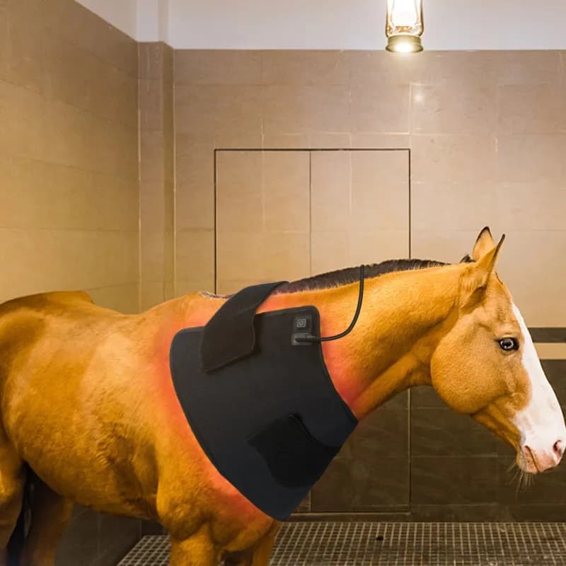 Tappetino riscaldante OEM ODM LED Tappetino per terapia della luce a infrarossi 660nm 850nm Coperta per terapia della luce rossa Cavallo Cura e forniture per animali