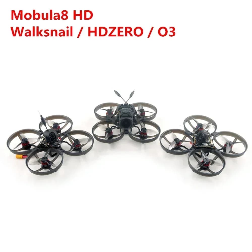 HappyModel Mobula8 HD 2S 85mm Micro FPV Drone Whoop Quadcopter - Walksnail / HDZERO / O3 WTFPV