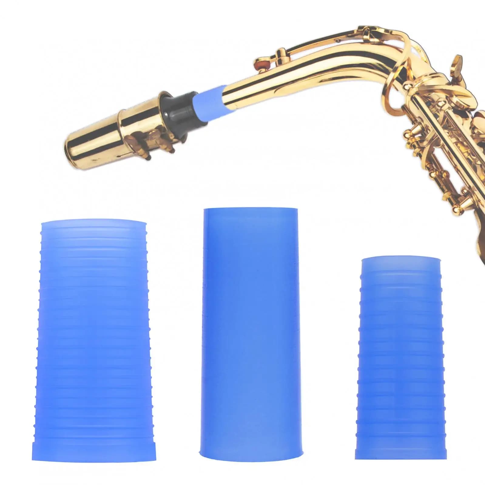 1pc Silicone Material Good Sealing Saxophone Neck Cork for Alto/Tenor/Soprano Saxophone, Long-term Use Saxophone Neck Joint Cork