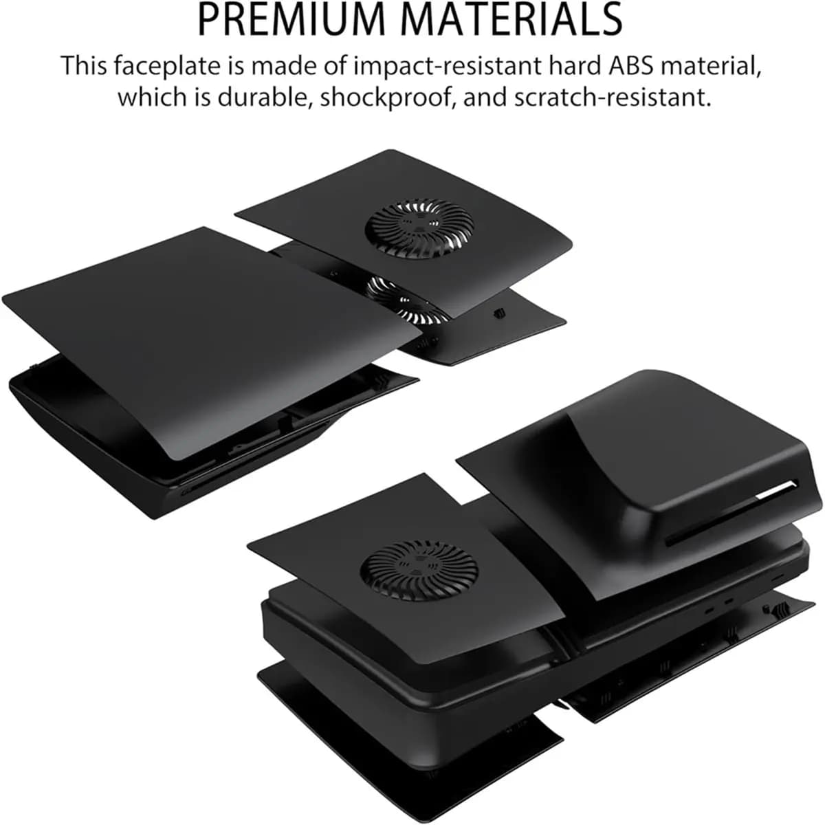 ABSF per custodia PS5 Pro, custodia protettiva Pro, custodia di raffreddamento PS5 Pro, accessori per console PS5, accessori per kit di decorazione fai da te