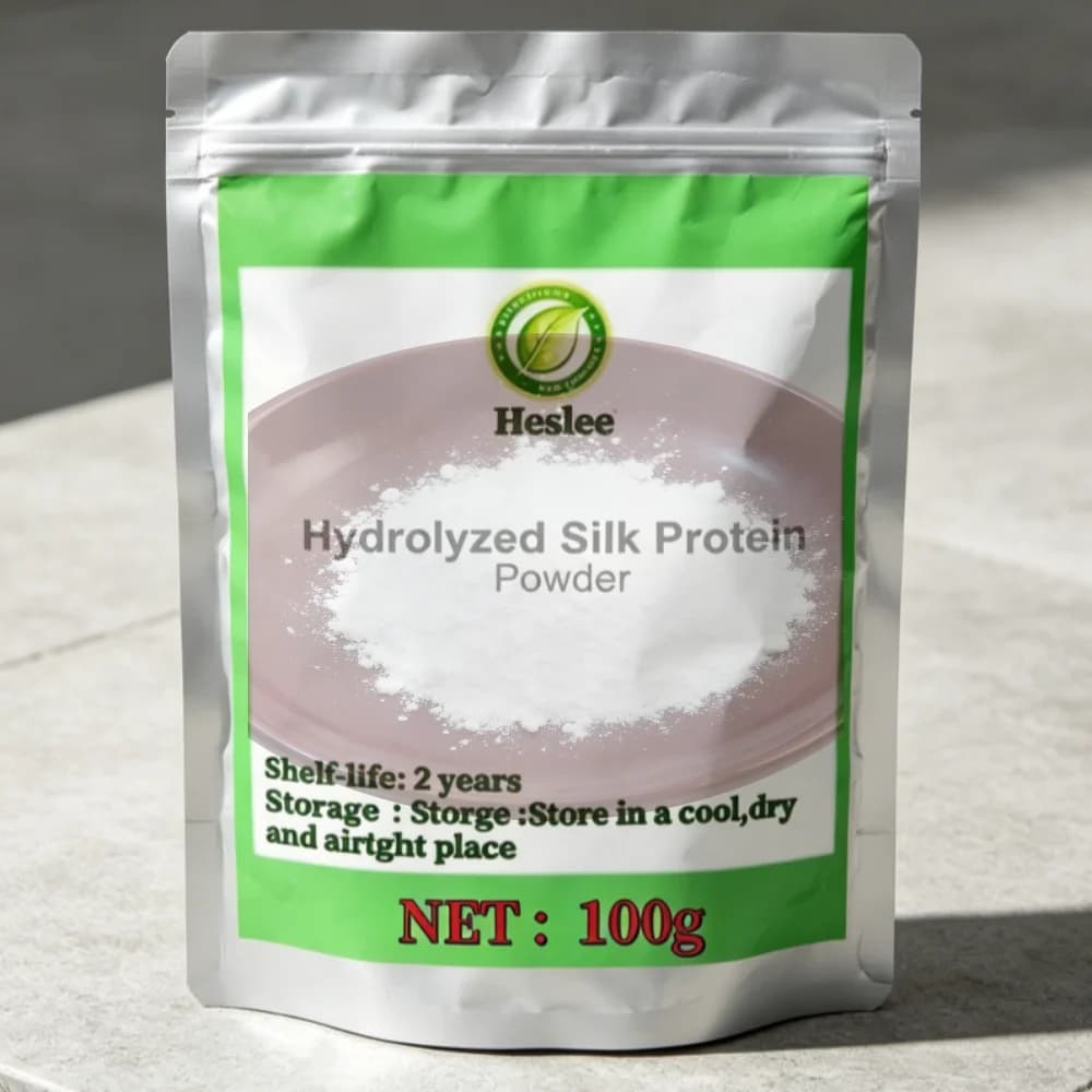 High Quality Hydrolyzed Silk Protein Powder,silk Fibroin Cosmetic Material For Skin Care