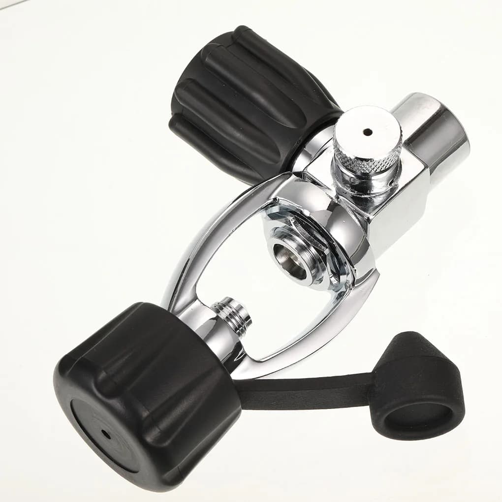 Adattatore di riempimento connettore di riempimento del cilindro di immersione lavorazione Fine installazione pratica accessori per lo Snorkeling valvola del serbatoio impermeabile