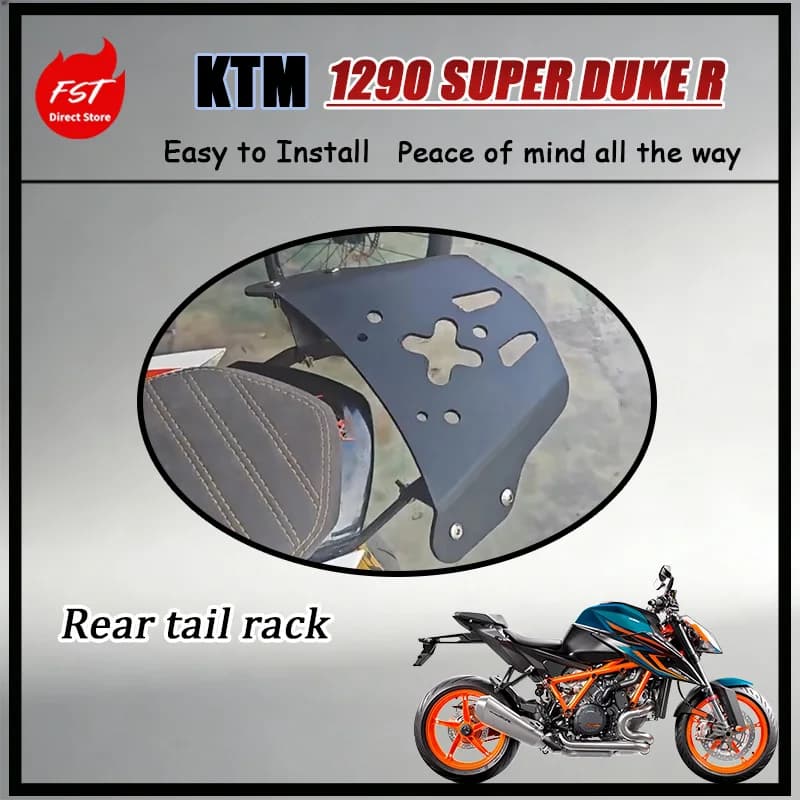 FOR KTM 1290 Super Duke R Rear Luggage Rack Tail Box Mount Bracket Support Carrier Motorcycle Accessory