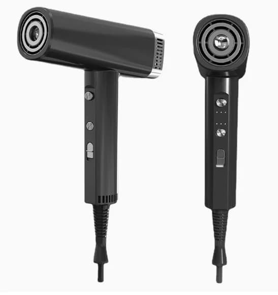 New Premium 6-Speed High-Velocity Hair Dryer – Hot/Cold Air, Fast Drying, Negative Ion, Durable for Household Use