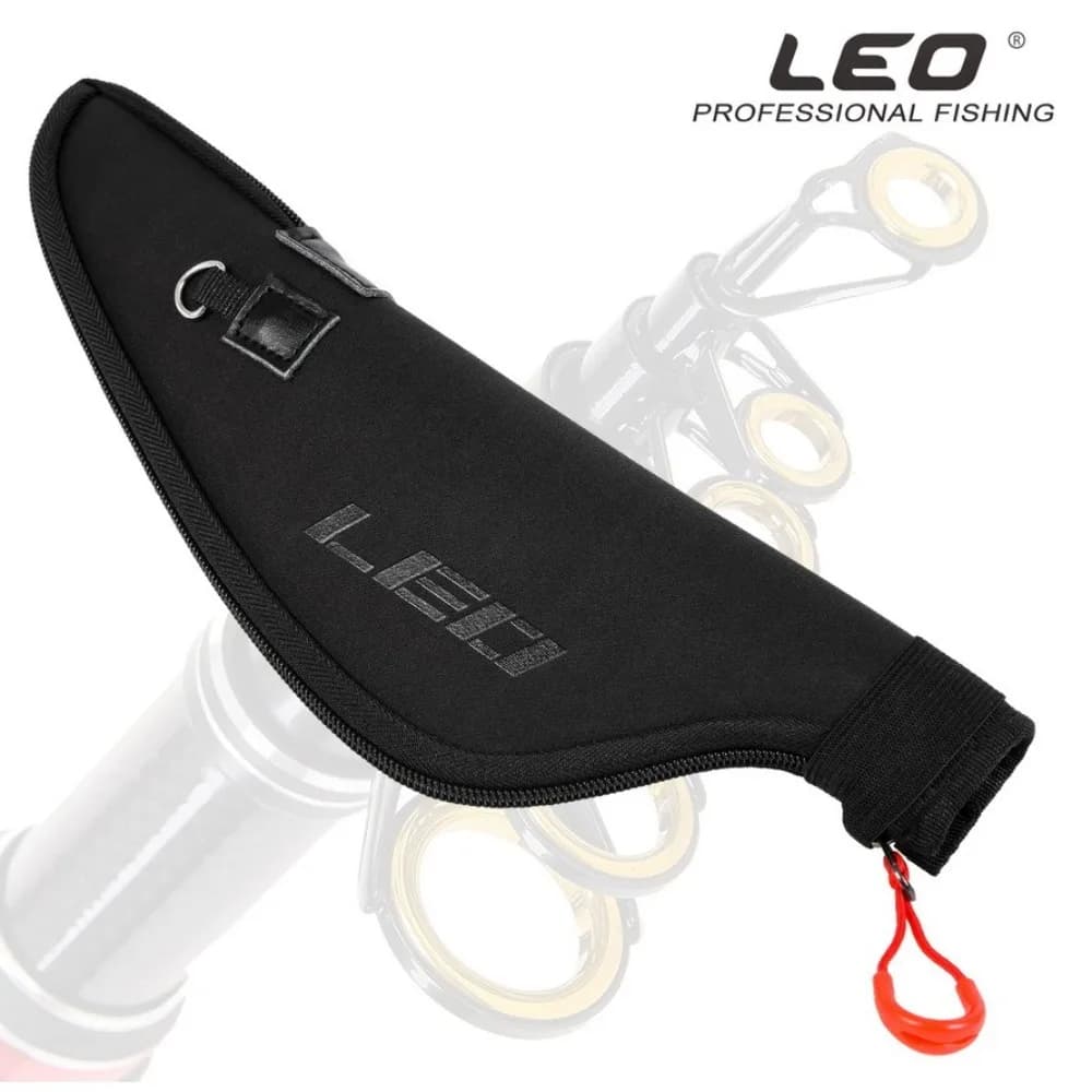 EVA Fishing rod Protection Sleeve Large Zipper Opening Tip Guide Rings Case Tip Tear Resistance Guide Ring Protection Sleeve