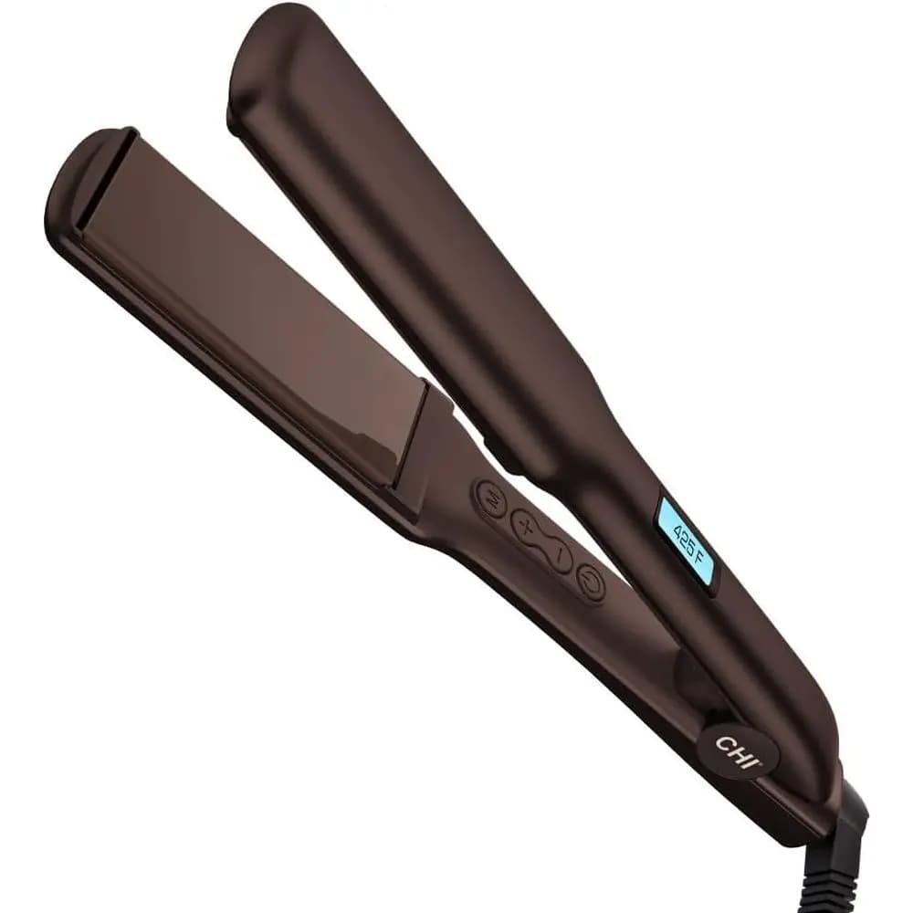 Piastra per Capelli in Ceramica Digitale e Spray Protettivo Termico, 1.5, Rende i Capelli Lucenti e Lisci come da Salone Senza Danneggiamenti