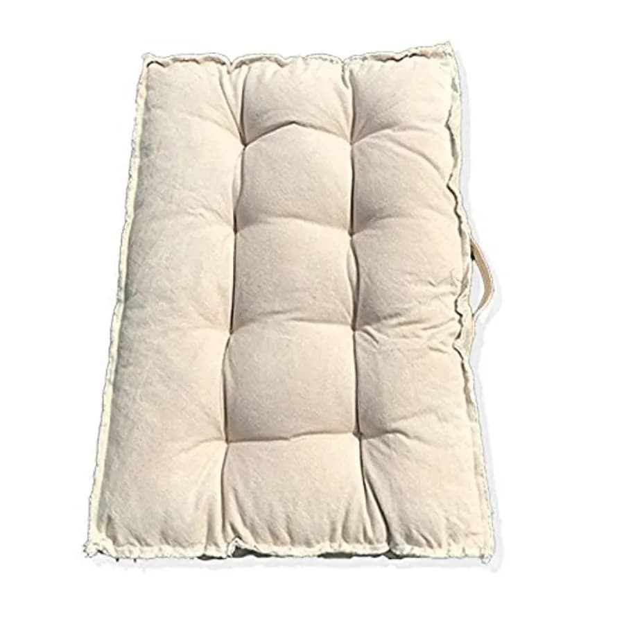 Floor Cushions Sitting Pillow Thick Meditation Pillow for Sitting on Floor Solid Square Floor Pillow for Reading Nook Yoga Livi