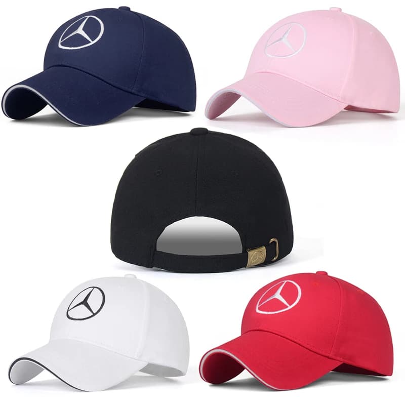 Cotton Outdoor Sun Hat for Mercedes Benz GLA ML W203 W204 W205 W210 W211 W212 W213 Unisex Sports Tennis Baseball Cap wheelcap
