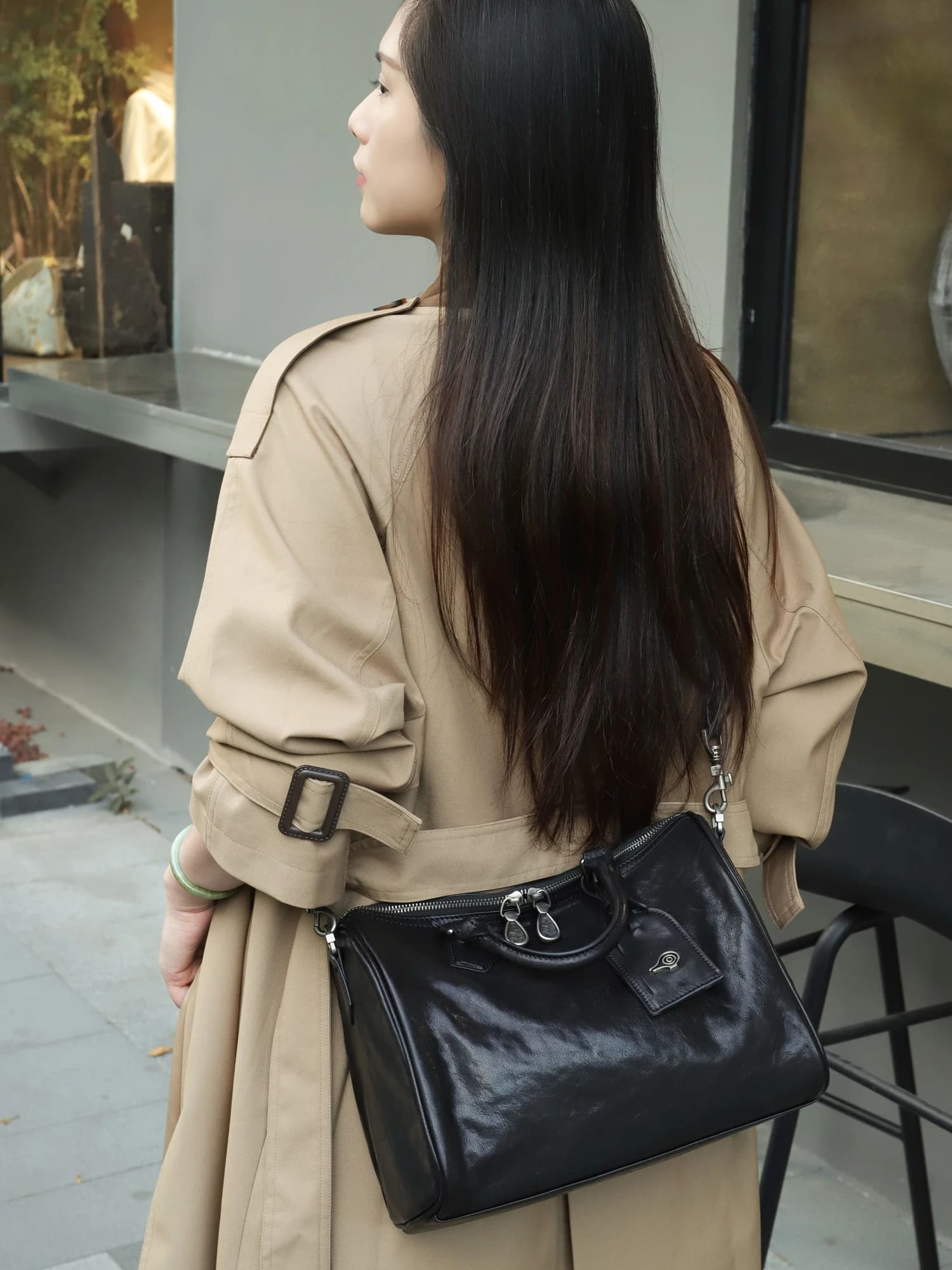 Borsa Boston di lusso Orabird da donna 2026 Borsa a tracolla 100% pelle di vacchetta conciata al vegetale