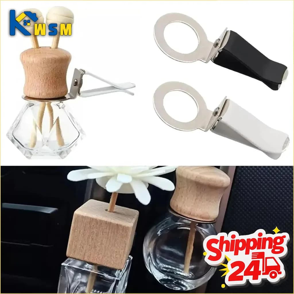 Clip per profumo per presa d'aria per auto da 1-60 pezzi 360 ° Diffusore di fragranze per bocchetta dell'aria girevole Accessori per auto fai da te Decorazione d'interni