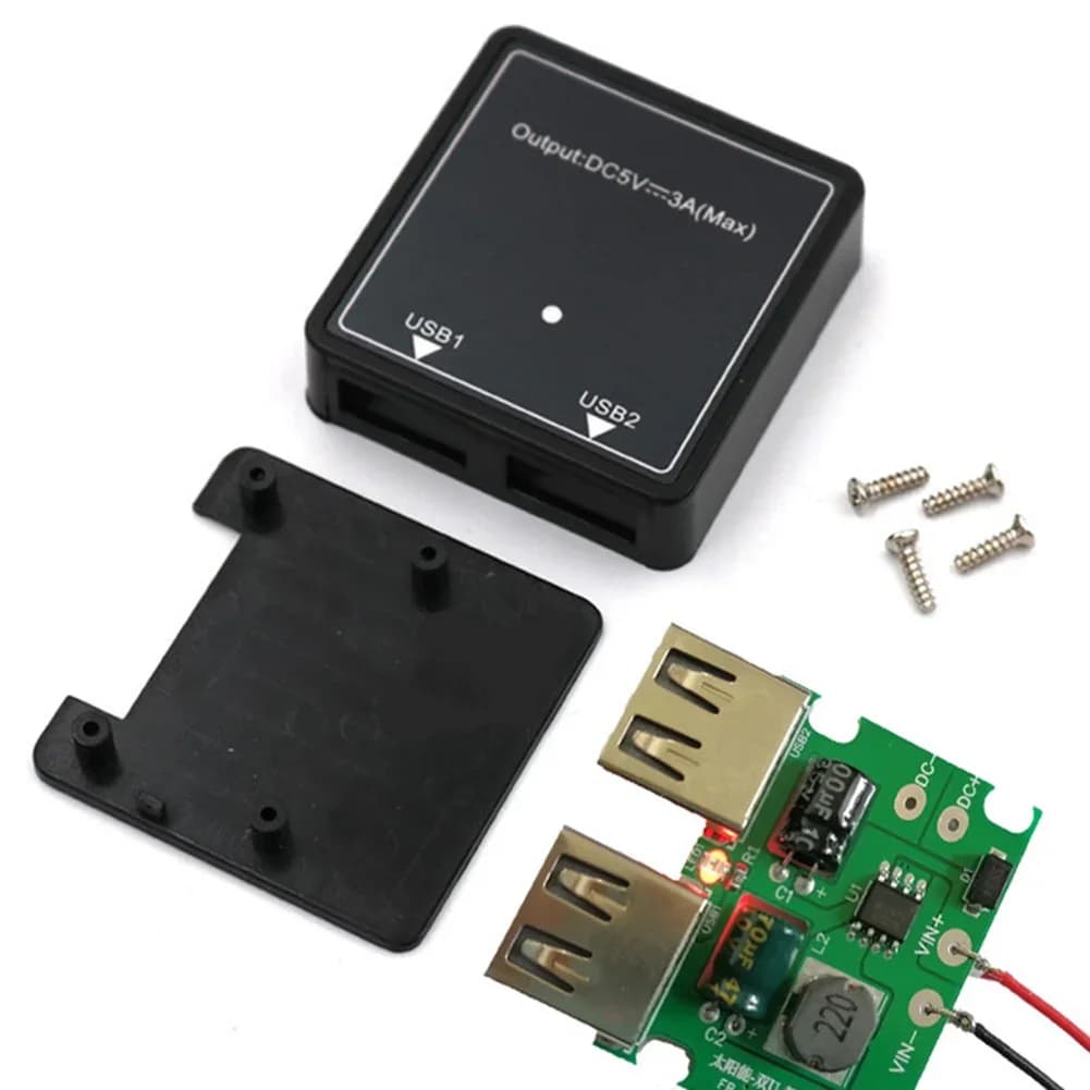 Prestazioni stabili e riconoscimento intelligente SingleDual USB regolatore di tensione del pannello solare regolatore di potenza 5V 2 a3a
