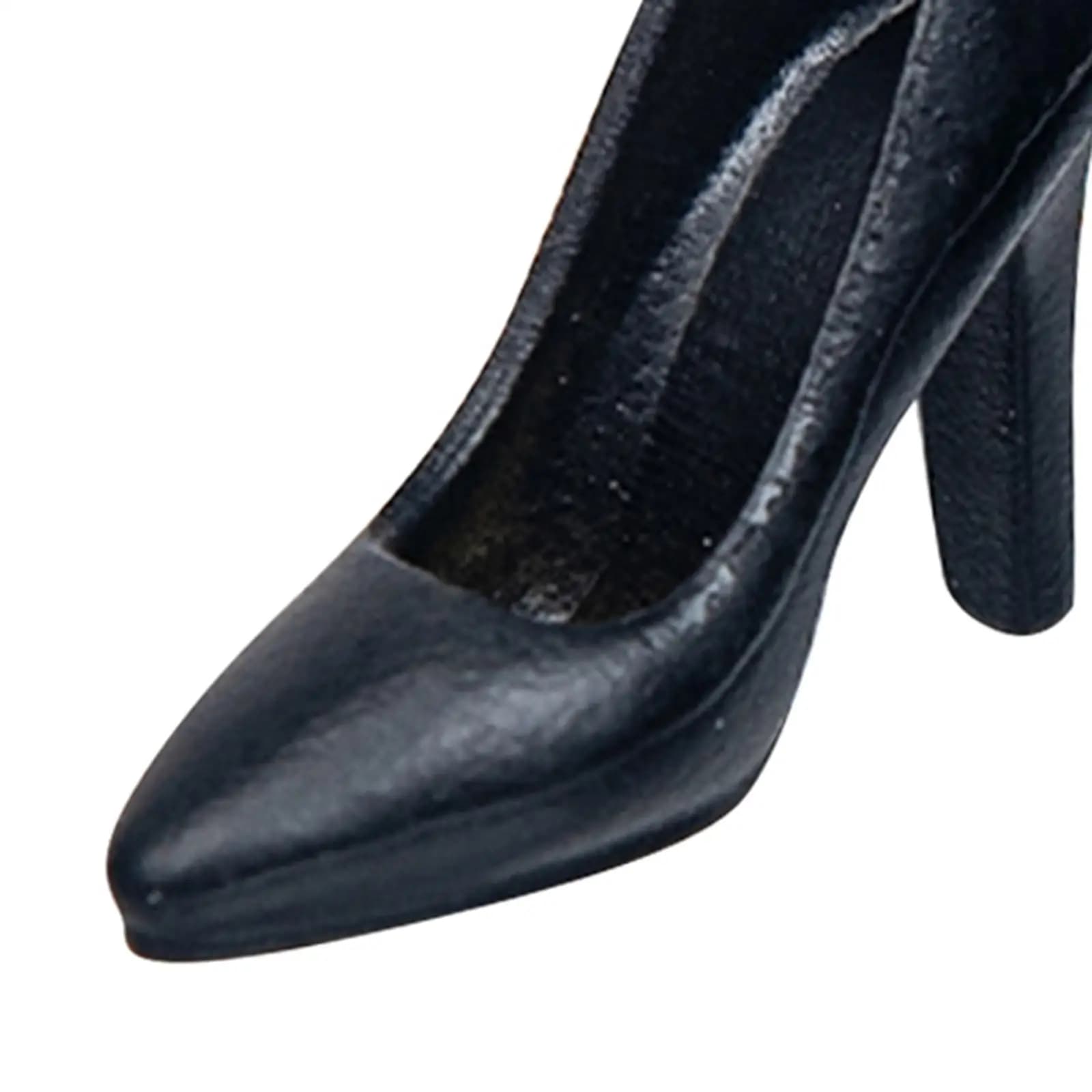 Elegant Heel Women Shoes 1 12 Scale Doll Figure Boots Miniature Accessories for Female Collectible Fashion Model Decoration
