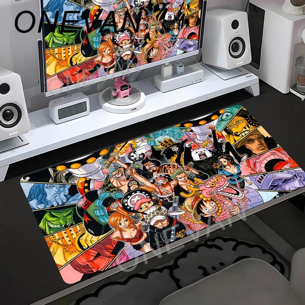 HD Print XXL One Piece Gaming Mouse Pad Office Carpet Anti-slip Rubber Gamer Desk Mat PC Accessories Pads Large size Mousepad