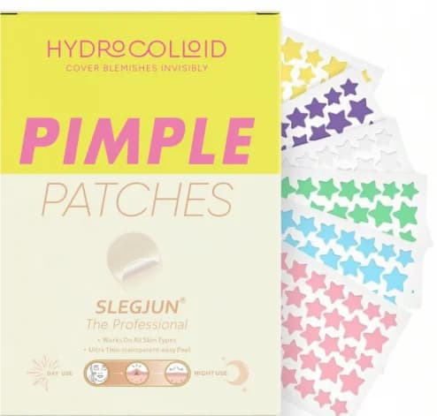 240 pieces of patches for facial acne, concealer patches, pimple patches, ultra-thin invisible breathable hydrogel
