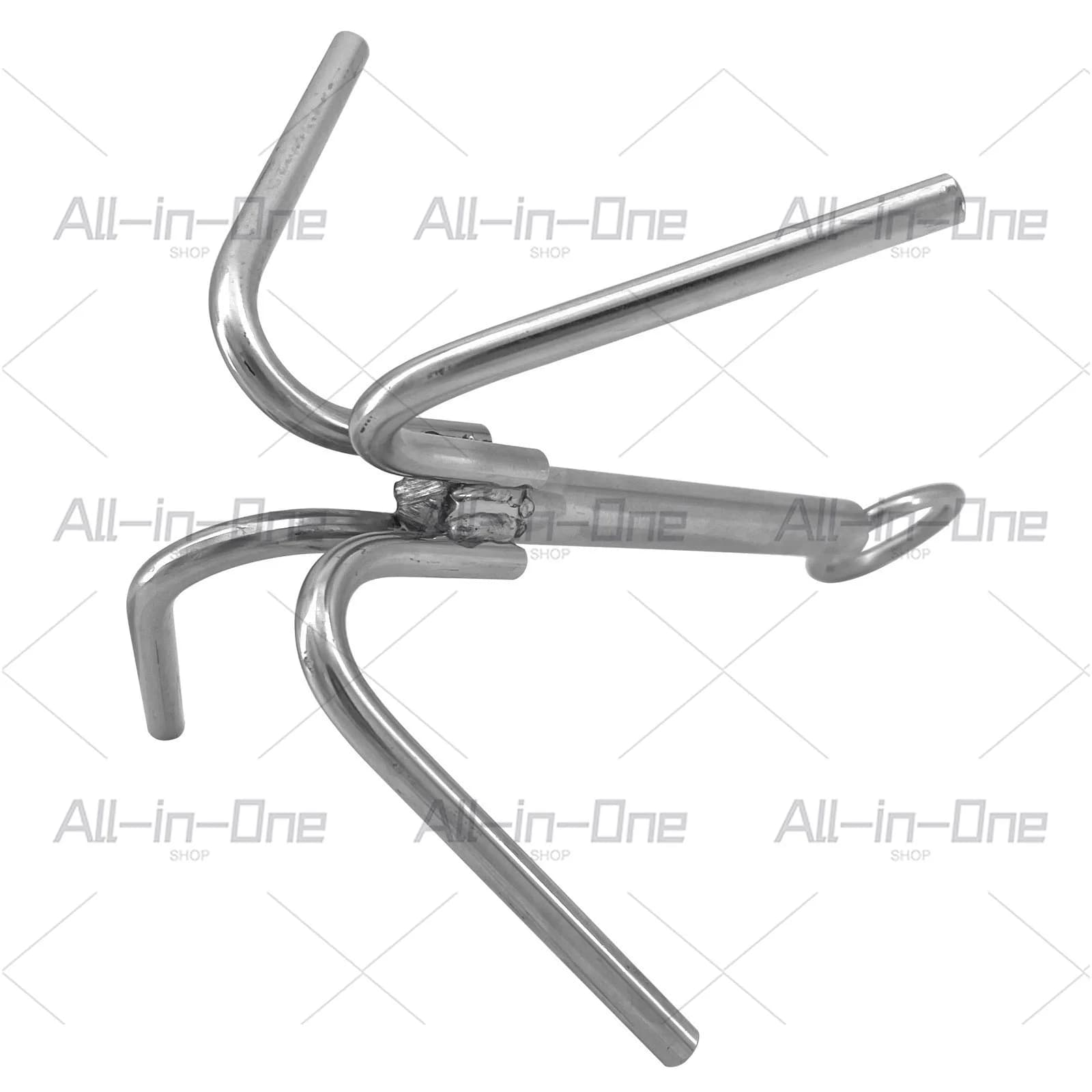 Stainless Steel Four Claw Anchor Hook, Multi Claw Anchor, Boat Anchor, Boat and Yacht Hardware Accessories