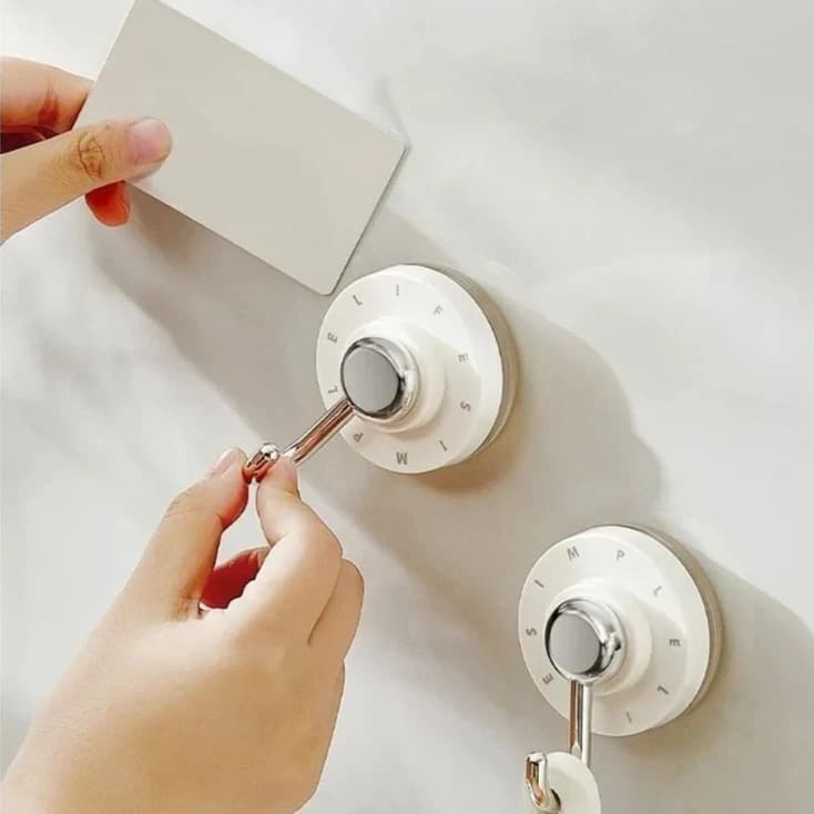 Gancio appendiabiti impermeabile con ventosa resistente per bagno e cucina, facile installazione, appendiabiti, accessori per il bagno