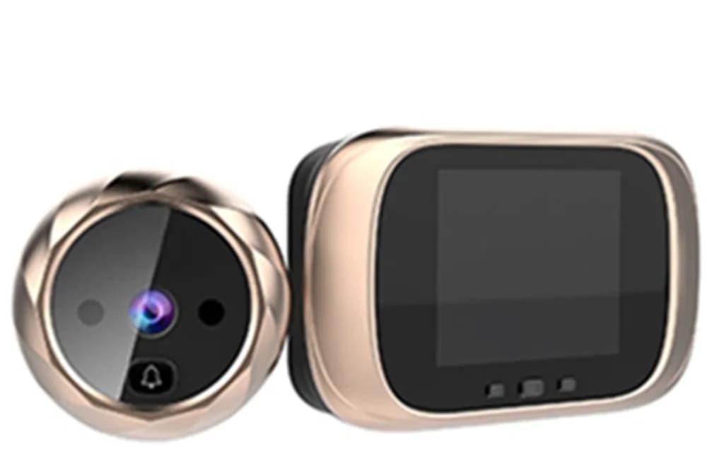 Display LCD da 2,8 pollici Standby prolungato Batteria AAA Videocitofono Visualizzatore spioncino per campanello visivo a lungo termine DD1