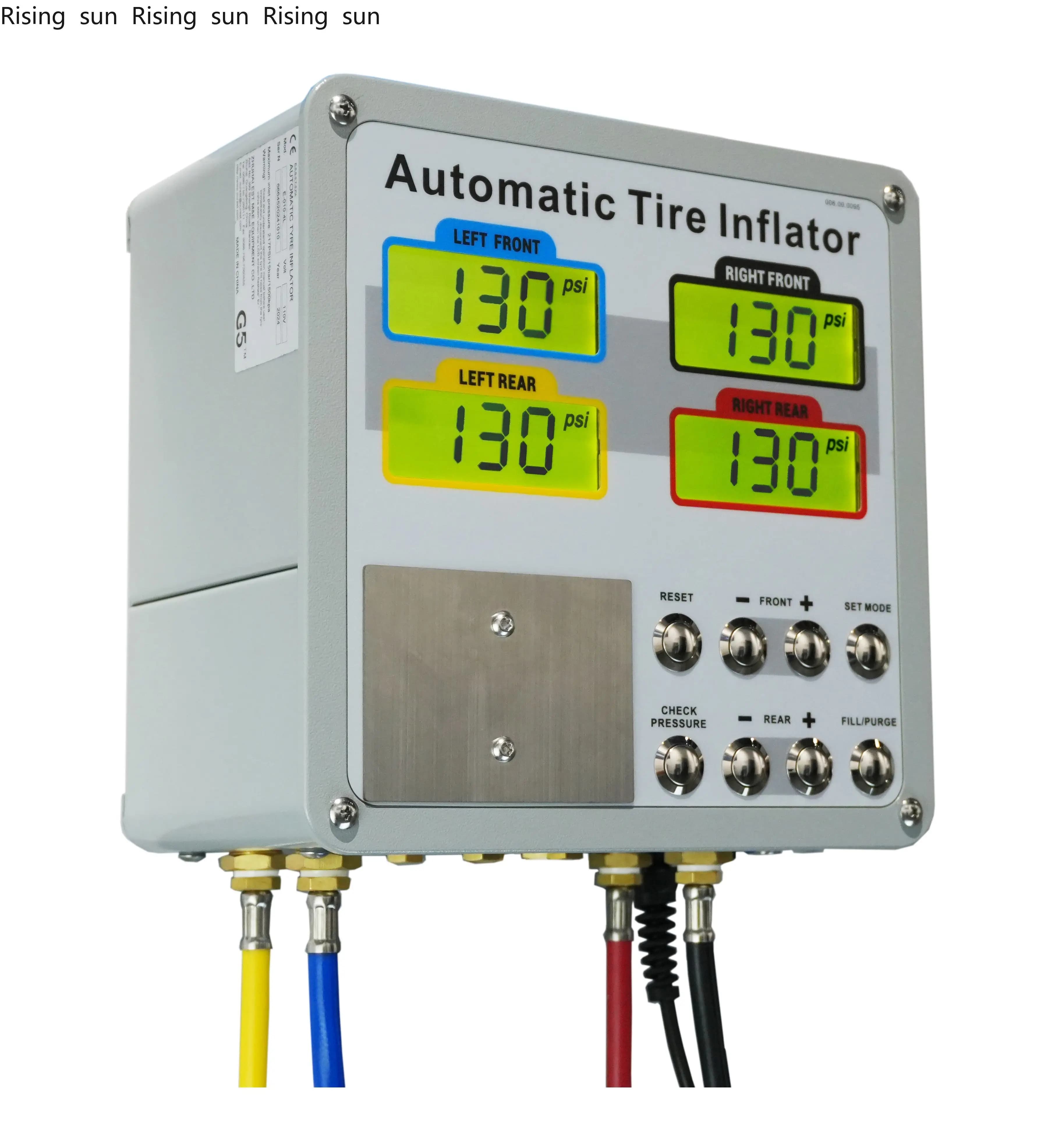 G5 Officina Montaggio a parete Schermo grande Gonfiatori d'aria per pneumatici digitali automatici Pneumatici Pesanti 4 Gonfiatore per pneumatici per Tyreshop