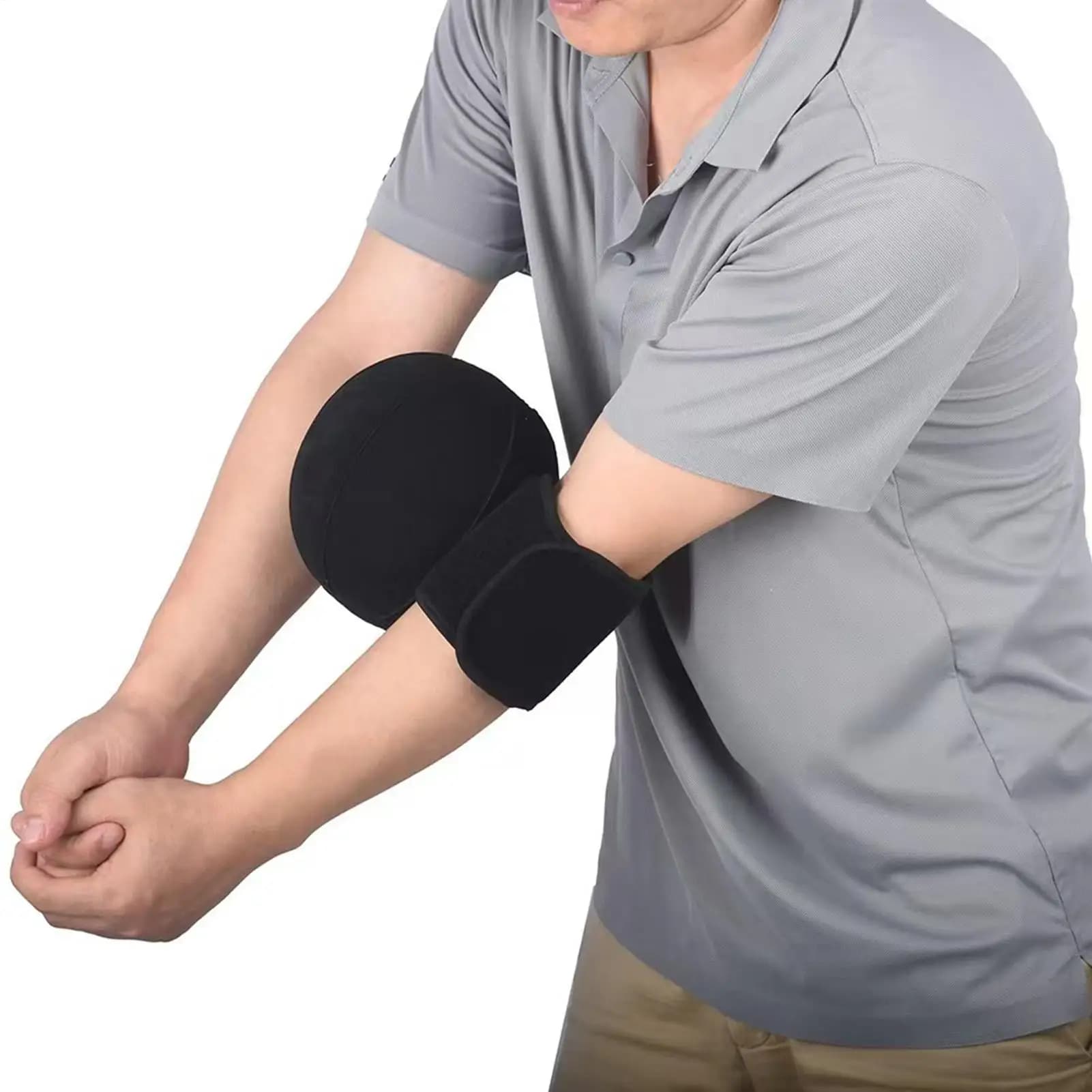 Allenatore di swing da golf regolabile con palla gonfiabile, strumento per la pratica del putting, ausilio per l'allenamento del golf, fascia da braccio per il battimento, per interni ed esterni