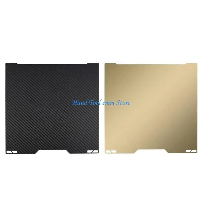 Piastra costruzione a doppia faccia H37F 335x325mm Scheda in lamiera acciaio strutturata aggiornata per accessori per 3D