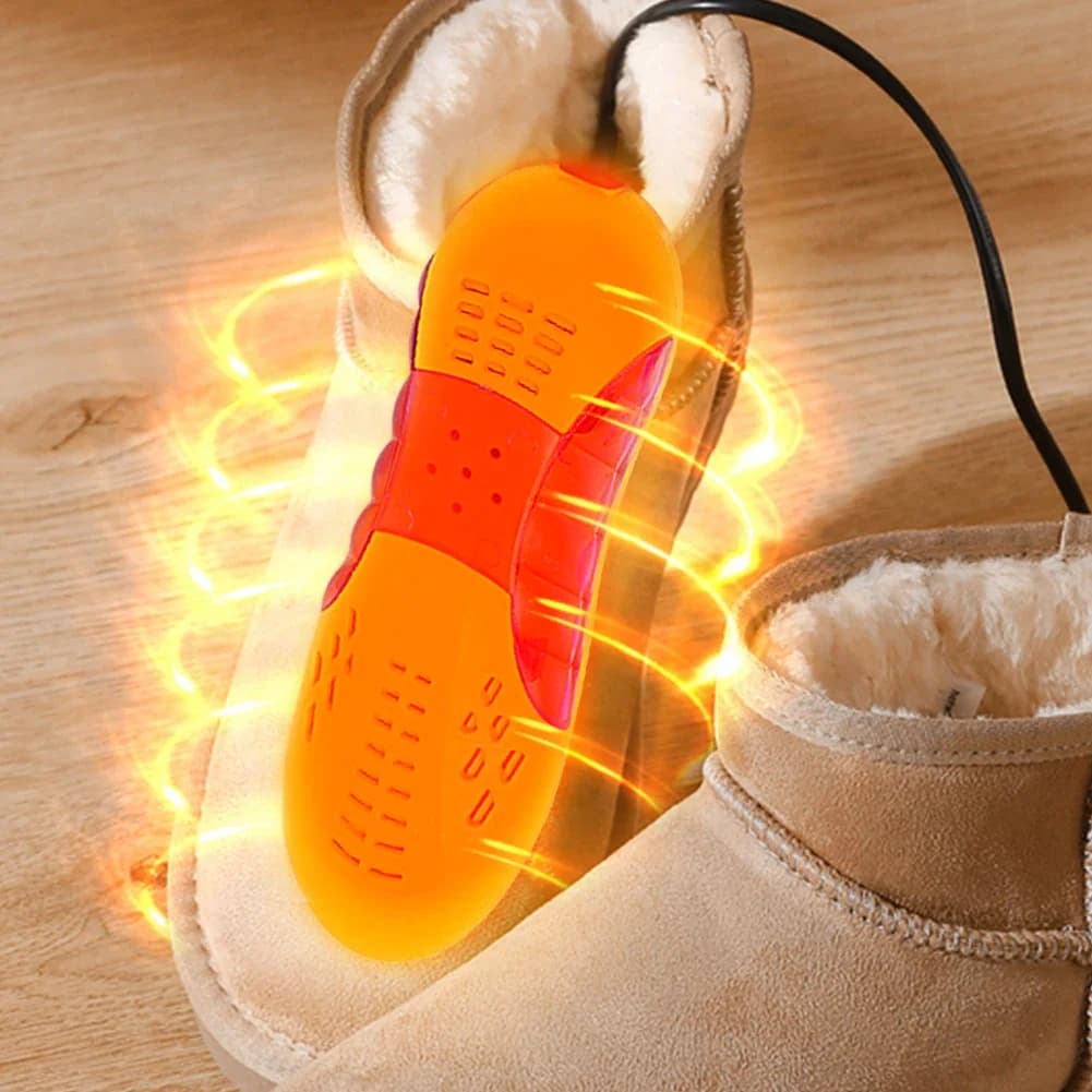 Asciugascarpe Elettrico, Scaldascarpe, Asciugatore UV per Scarpe e Stivali, Elimina Odori, Asciugatura Rapida, Deodorante per Stivali, Asciugatore Multifunzione per Calzini