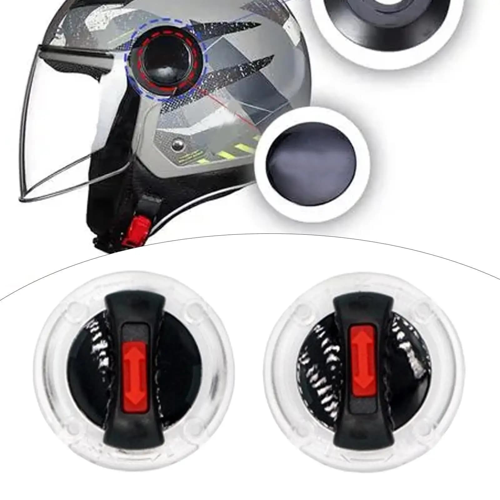 Replacement Clip for Visiera Helmet, User Resistant Lens with Rotating Switch for Motorcycle Helmets FF370 FF394 FF387 FF396 FF300