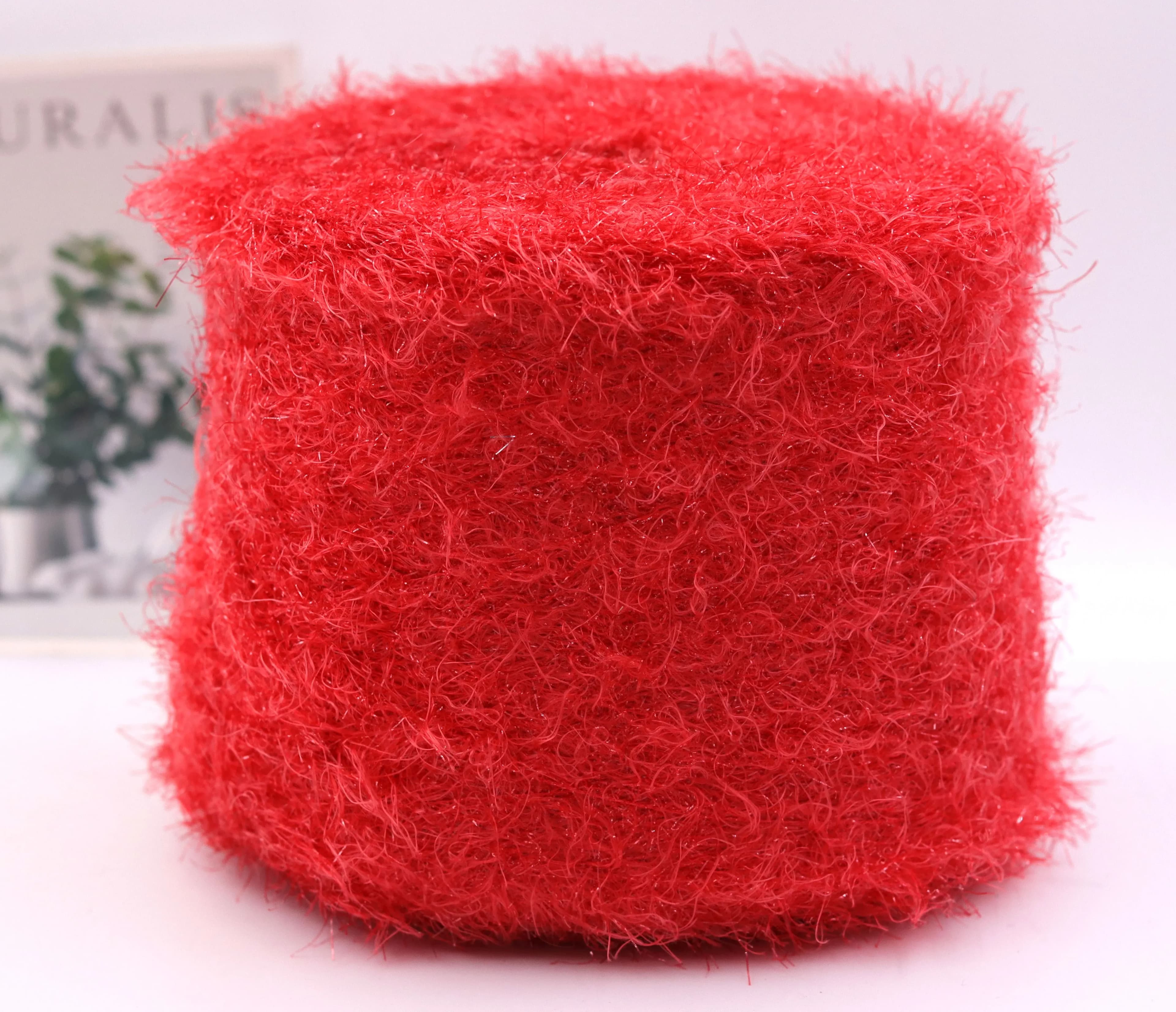 500g Flash Mascara Yarn, mixed yarn for DIY weaving, hand crochet thread, for knitting and embroidery jobs