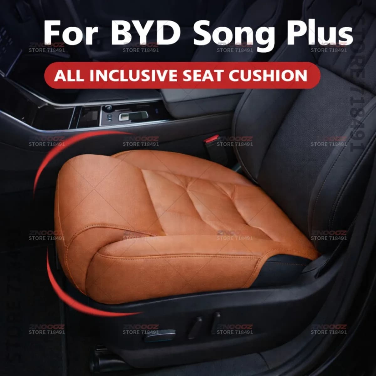 Support for BYD Song Plus Auto Seat Legs, Memory Foam Cover Extension, Extension Extension, Extensive Bearing, Interior Accessories