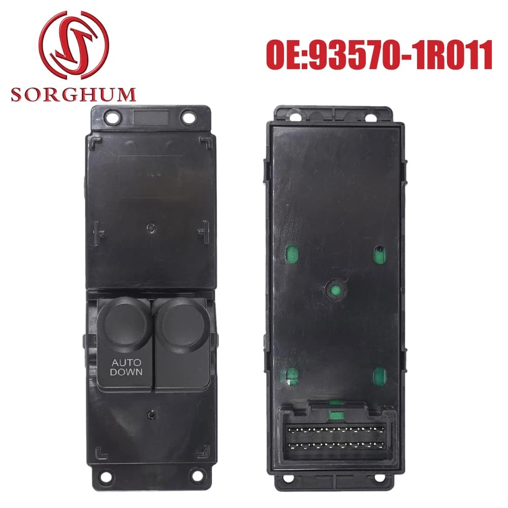Sorgo muslimb button electric lift switch for Hyundai Solaris 2011-2017 Accent Auto Blue Autodown muslimb
