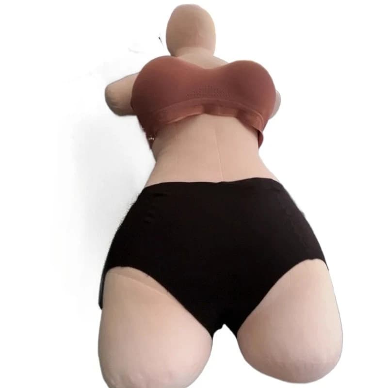 Flannel Doll Covers Elasticity Fabric Soft Washable Simulated Mannequin Hug Pillow Cover No Filling Material Prop for Men Women