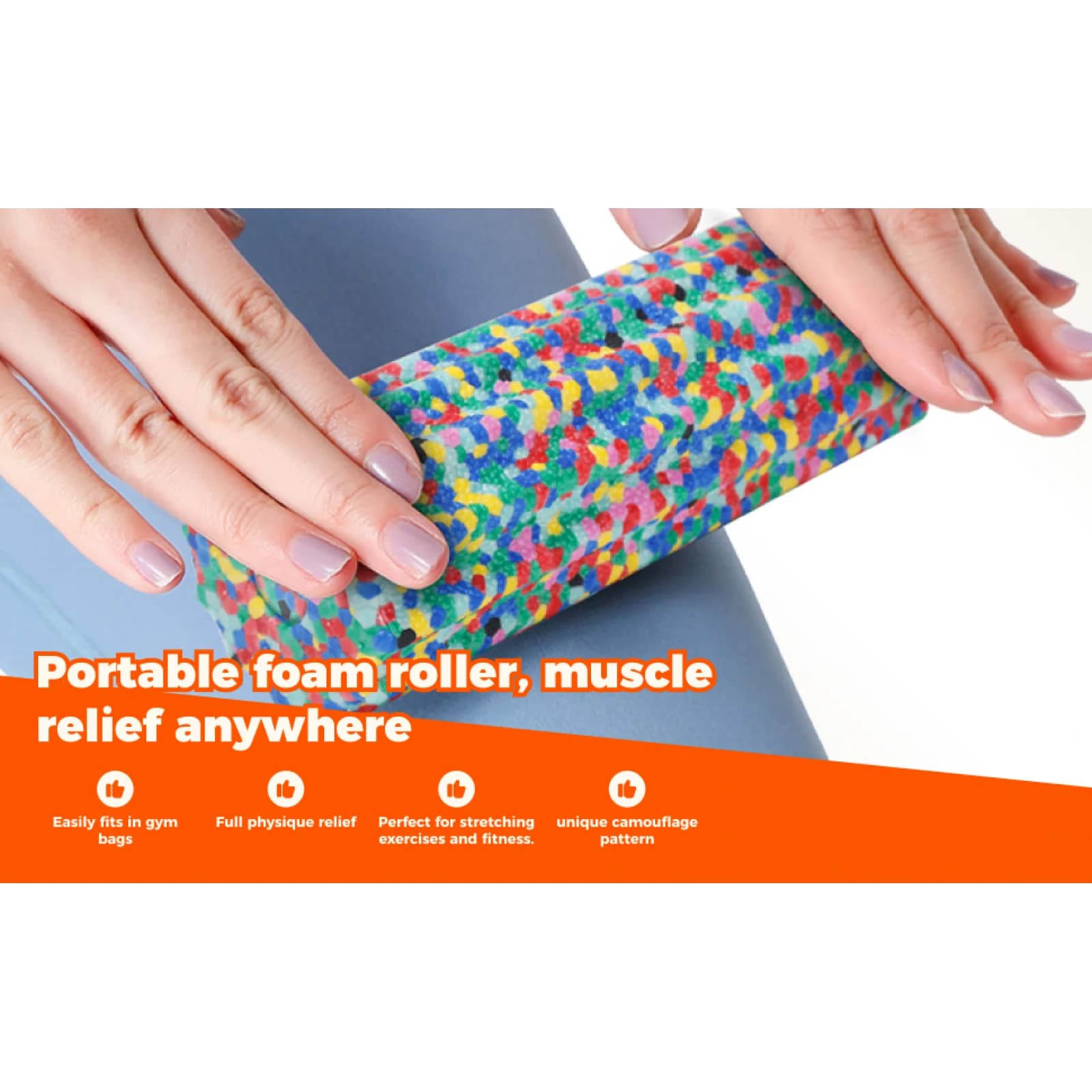 Yoga Column Foam Roller Massage Multipurpose Flexible Portable Practical Pilates Foam Roller Men Women for Fitness Equipment