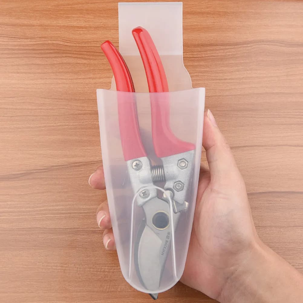 2Pcs Garden Shears Protective Cover PP Material Scissors Storage Holder Waist Bag Portable Tool Storage for Pruning Shears
