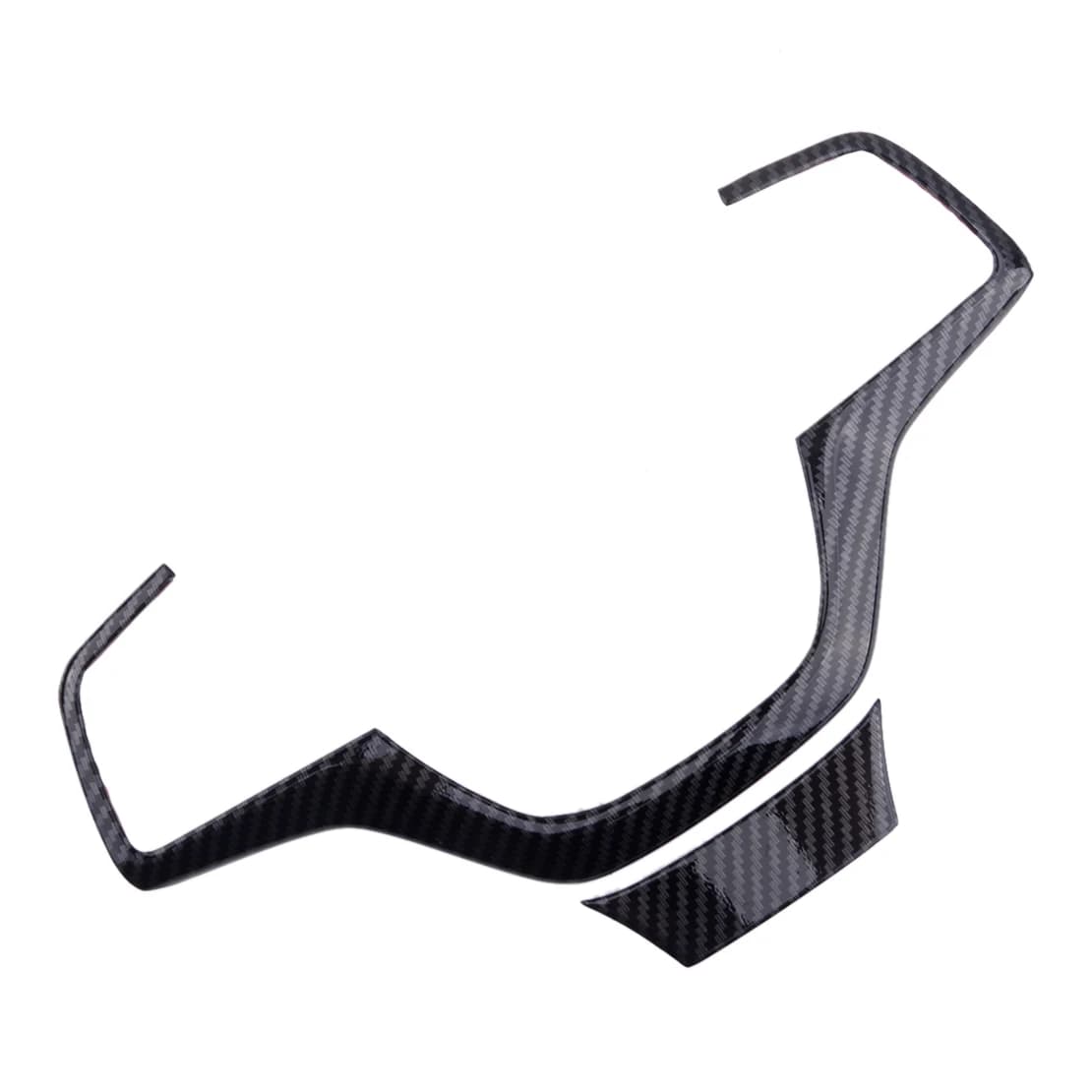 ABS 1 Set Stile Fibra di Carbonio Volante Striscia di Copertura Trim Misura Per Hyundai Elantra 2017 2018