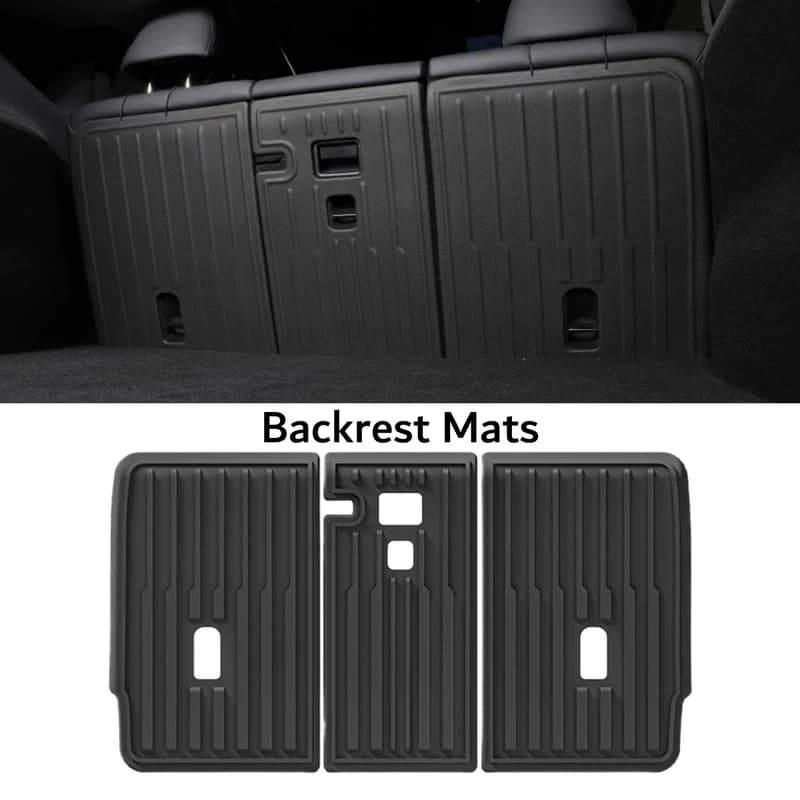 Hot Selling Full Set TPE Floor Mats For Model Y 2025-2026 Waterproof Car Liners With Storage Space