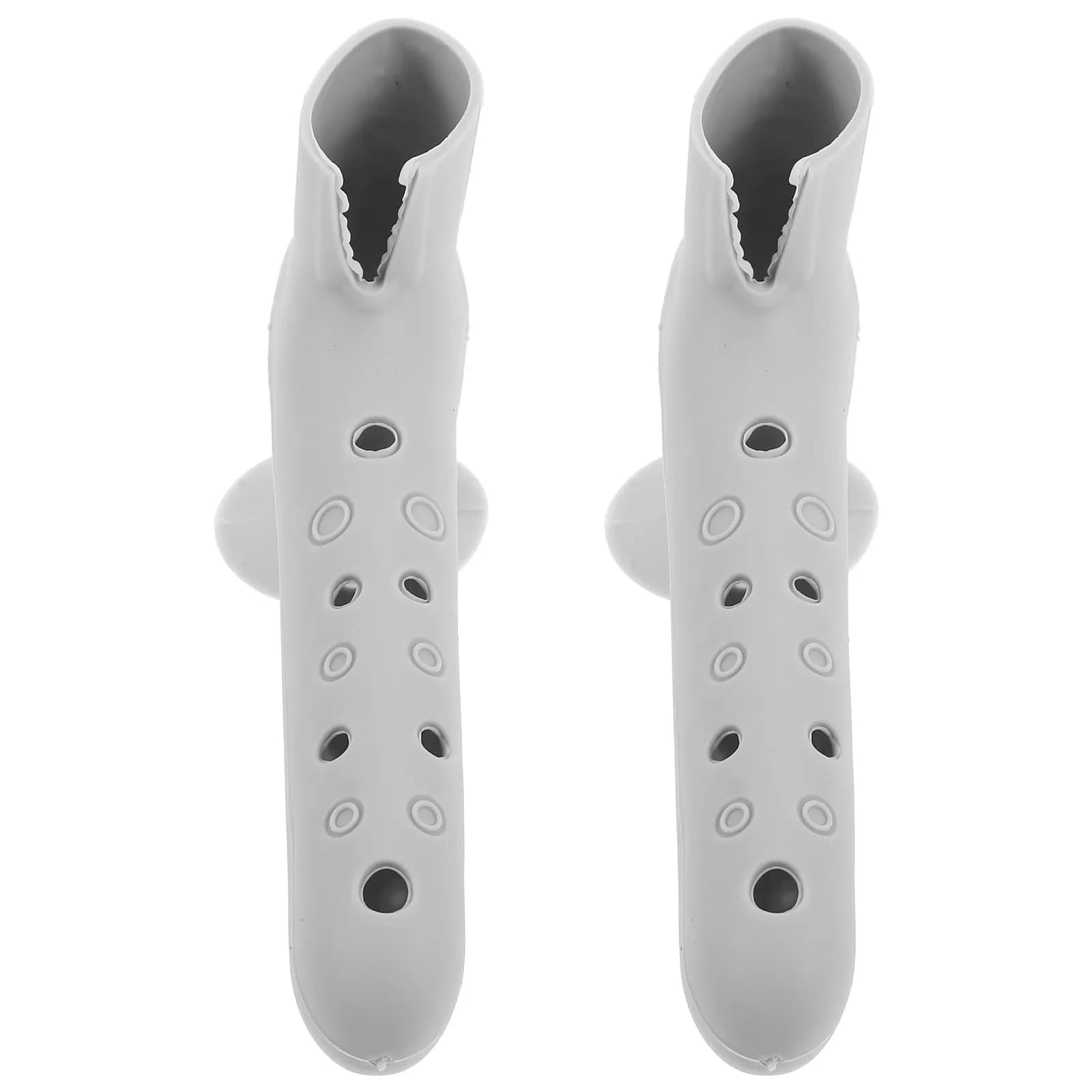 2 Pezzi Protezioni per Maniglie e Pomelli Porta in Silicone Morbido, Antistatiche, Protezione Parete, Fermaporta Ispessito a L, Copri Pomello a L