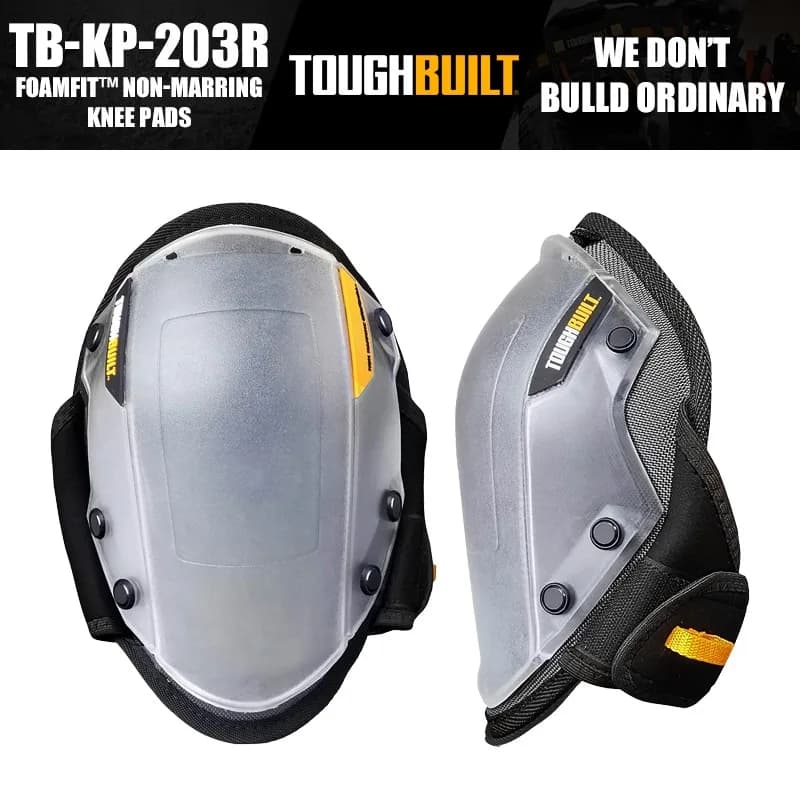 ToughBuilt TB-KP-203R FoamFit ™ Ginocchiere non ingombranti Accessori per strumenti protettivi