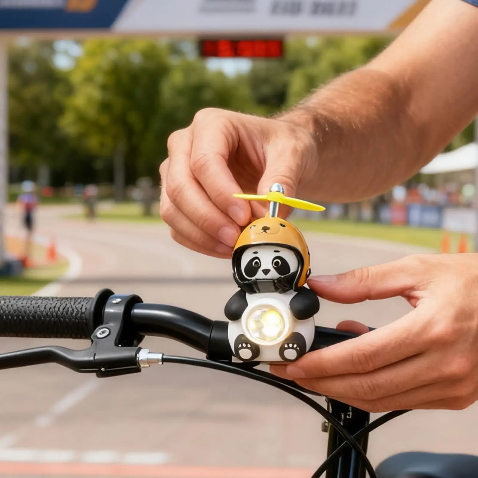Clacson per bicicletta per bambini, impermeabile, carino, portatile, ornamento per bici, per stelo, per appassionati di famiglia, uomini e donne all'aperto
