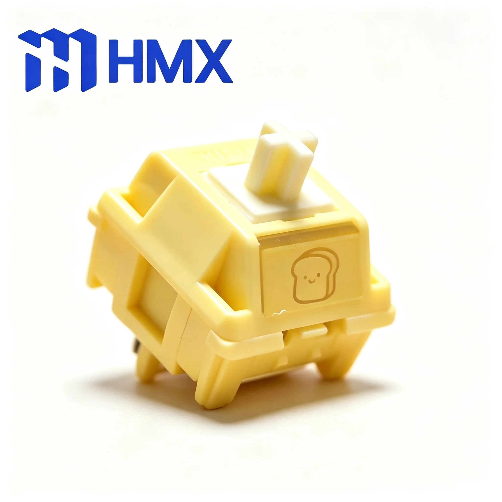 HMX Toast Switches Linear Thocky Keyboard Switch Pure Thock H2 PA12 P4 Fine Lubrication 3.6mm Thocky Mechanical Keyboard Switch