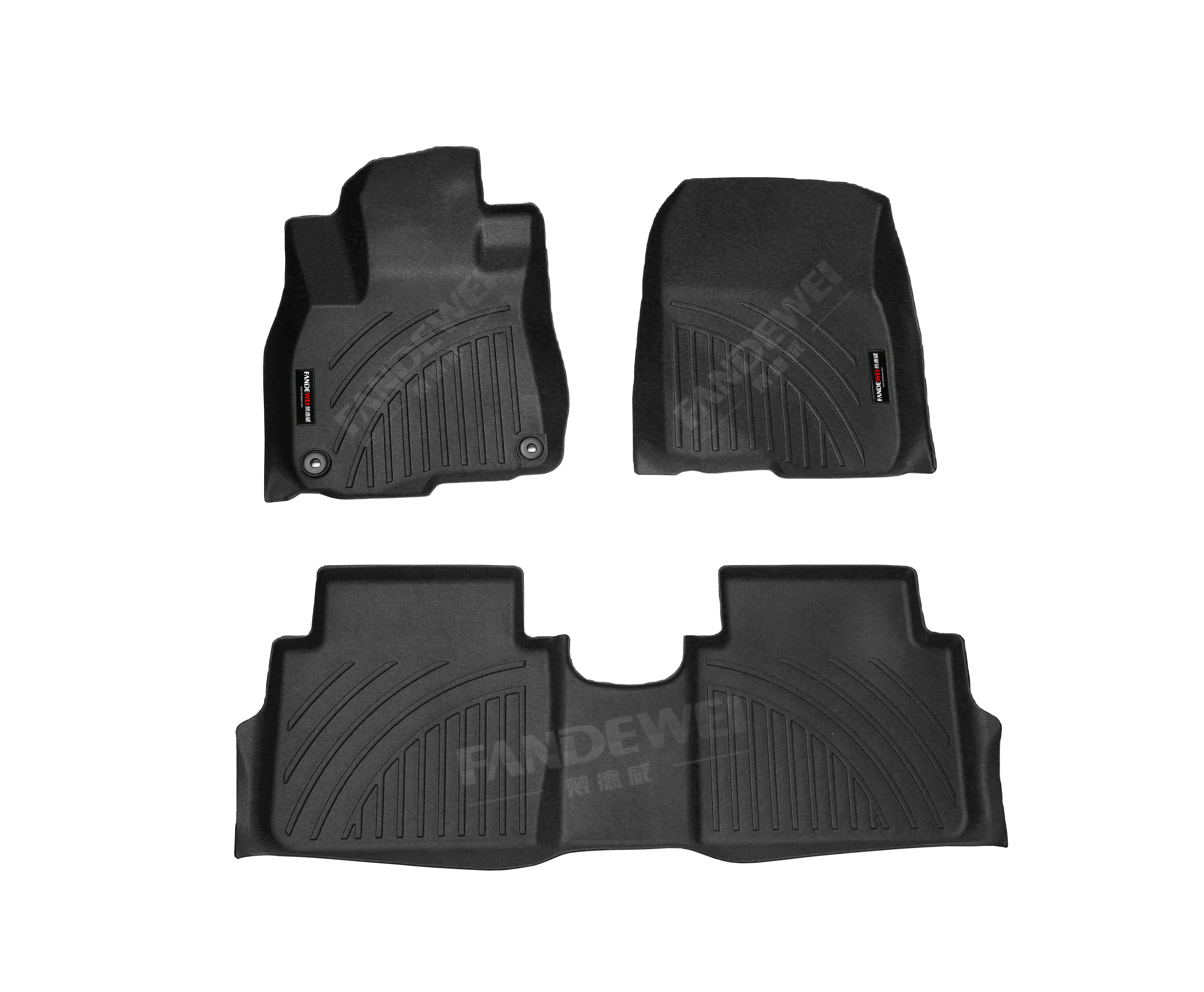 Tappetini per auto 3D Tappeto di lusso Facile da pulire Creatori antiscivolo Fodere personalizzate per tutte le stagioni CR-V