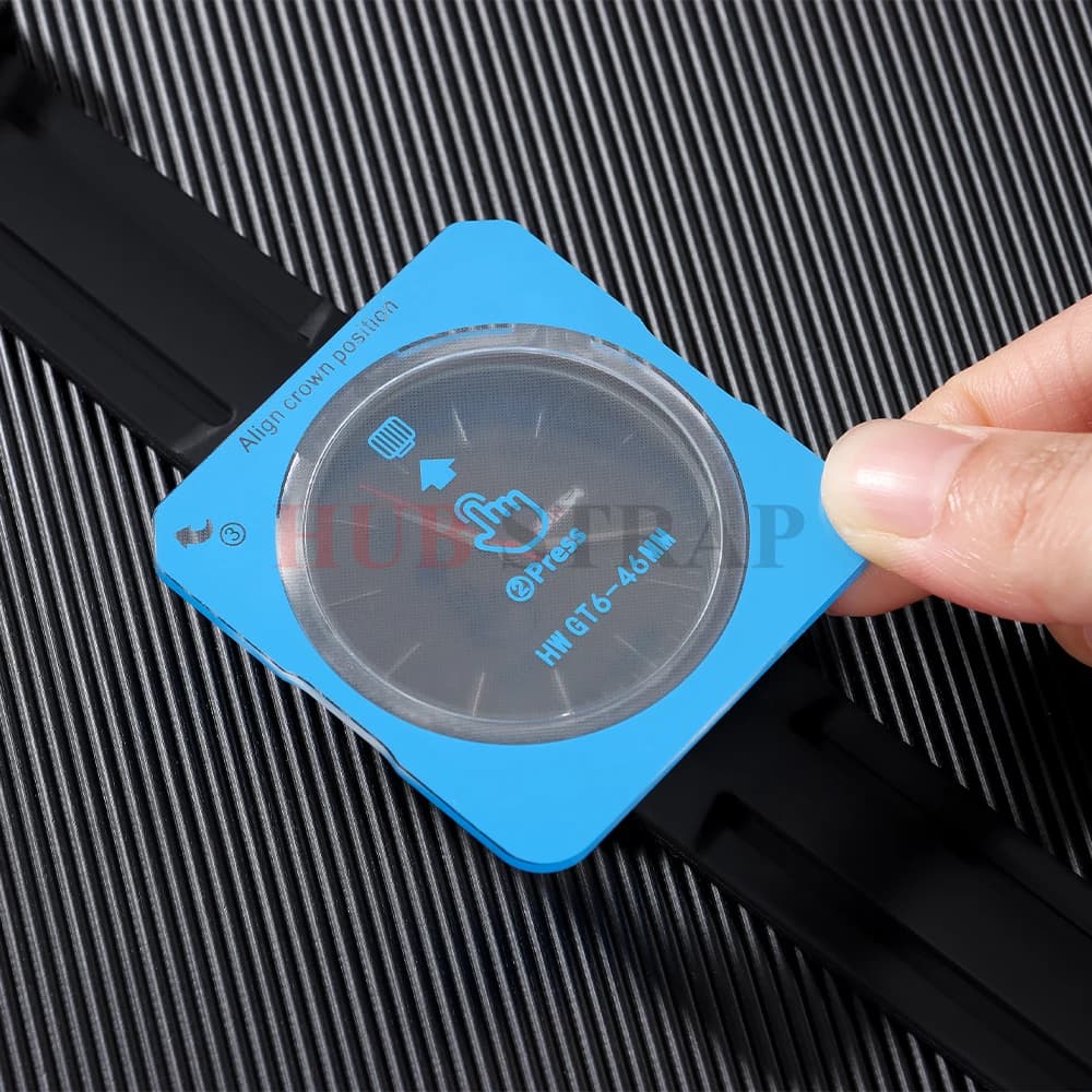 Pellicola in vetro temperato per Huawei Watch GT6 Pro 46mm 41mm con strumento di allineamento Protezione schermo facile da installare per Huawei GT6 41mm