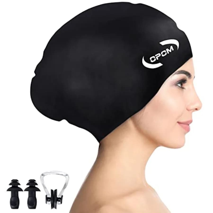 Silicone Swimwear for Women, High Elasticity, Thick, for Long Hair, Swimwear for Women and Men, Protects Hair